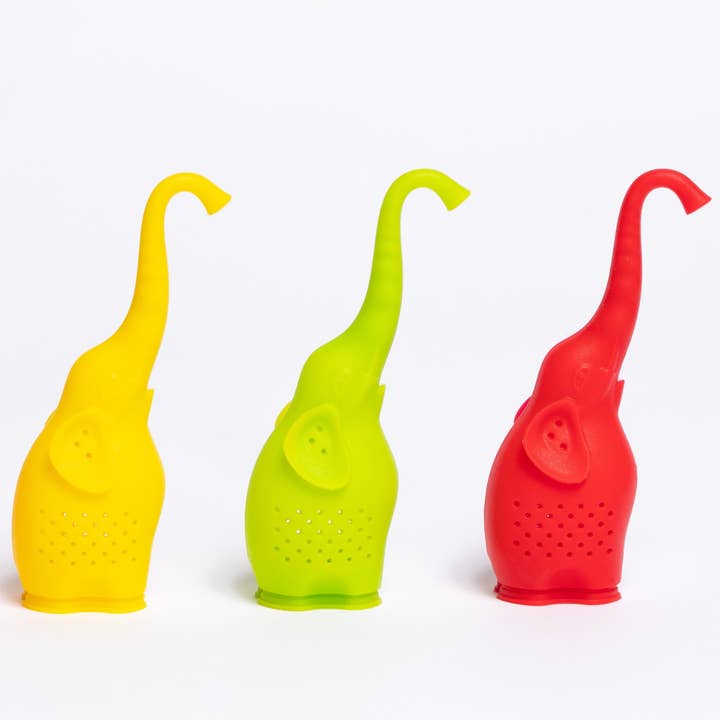 Magnifique Hearts - Vendita all'ingrosso Colini/infusori da tè - Infusore per Tè in Silicone a Forma di Elefante, Senza BPA e Divertente da Usare6