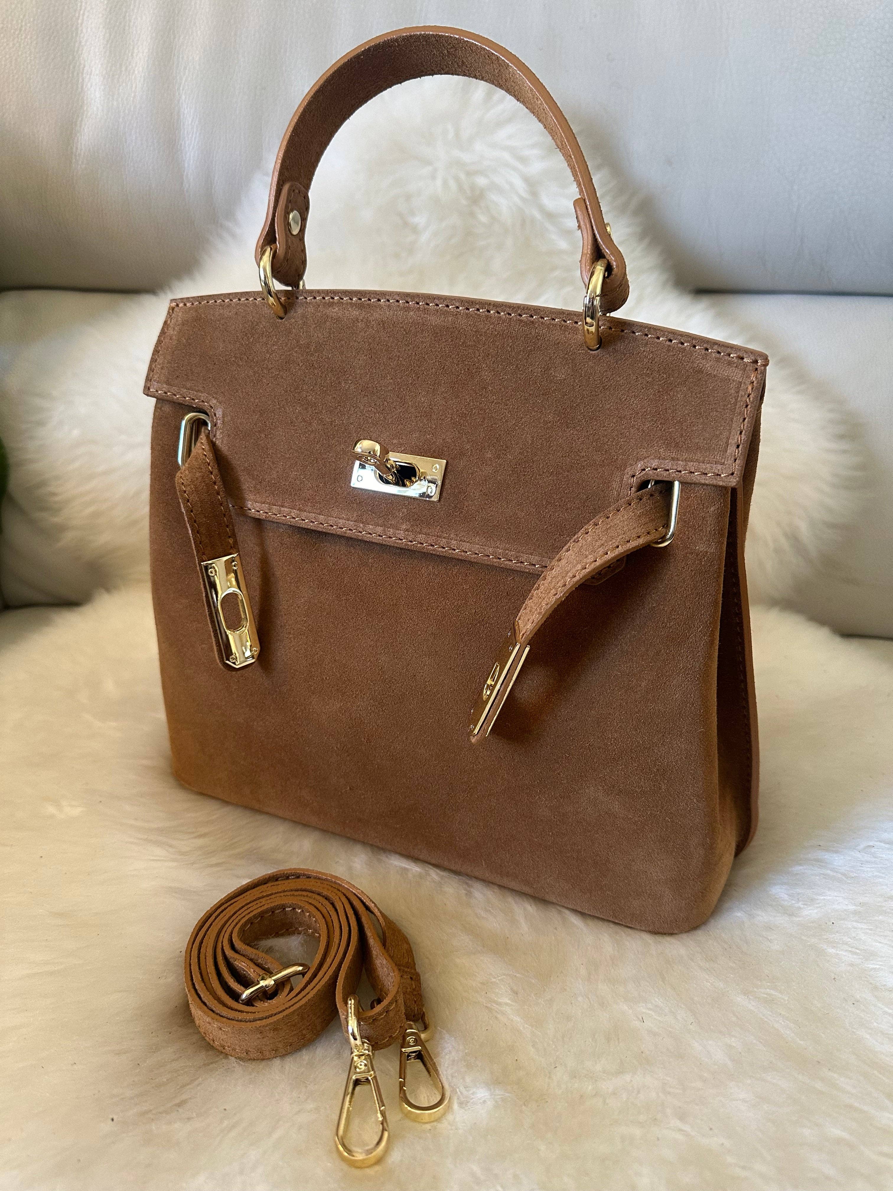 Zhade – wholesale Top handle bag – women's – CHLOE - Genuine suede leather2