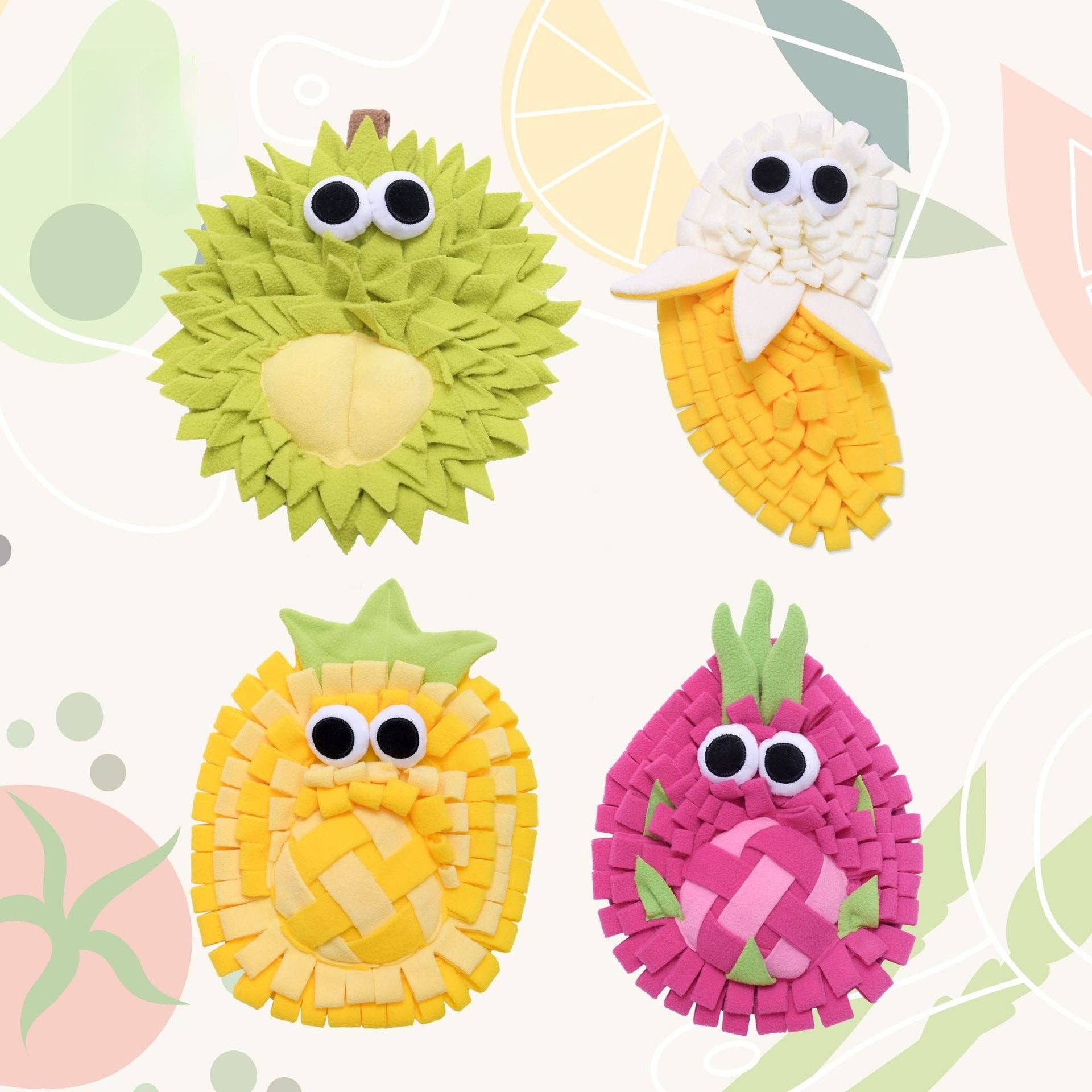 Cheerhunting - Wholesale Pet Food Mat - Dog - Snuffy – Fruit Snuffle Mat Enrichment Toy for Pets10