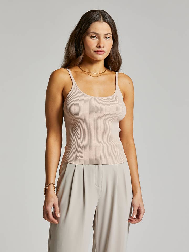 Weekend Los Angeles - Wholesale Tank Top - Women's - Knit Tank Top - PIA TANK