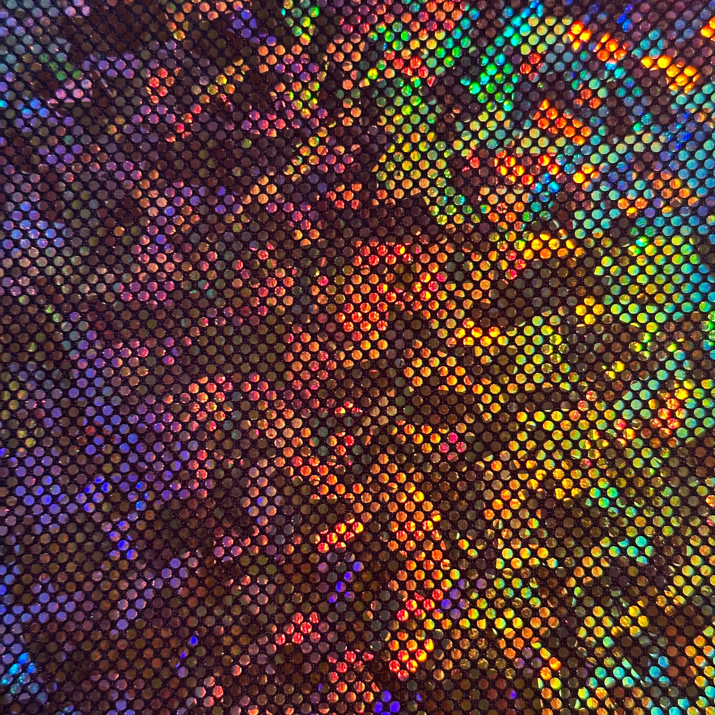 Spandex palace - Venta al por mayor Tela - Tela de nailon y elastano con diseño de holograma de cristal roto: realza tu estilo con un toque contemporáneo | Spandex Palace25