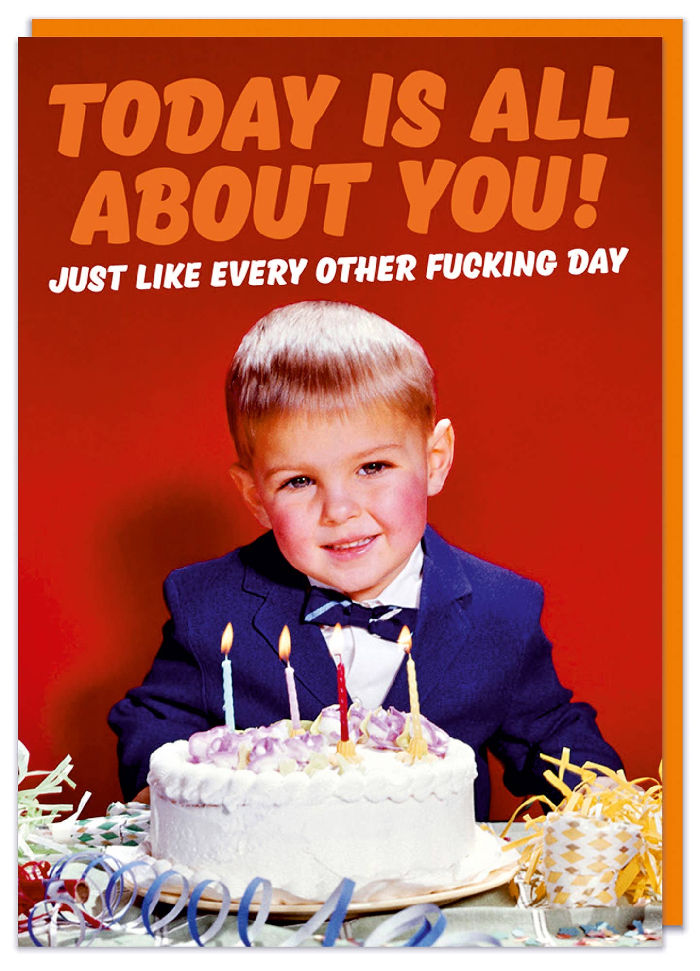Dean Morris Cards - Wholesale Birthday Card - Today is all about you Boy Greeting Card1
