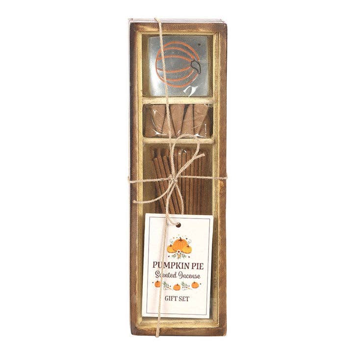 Something Different Wholesale – wholesale Incense – Pumpkin Pie Autumn and Fall Incense Gift Set1