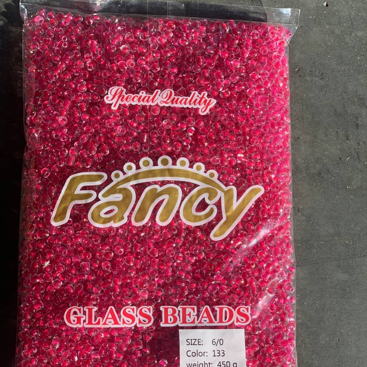 MaddieMayShop - Wholesale Beads - 6/0 Glass Seed Beads~ 450 Grams, SEED BEADS BULK11