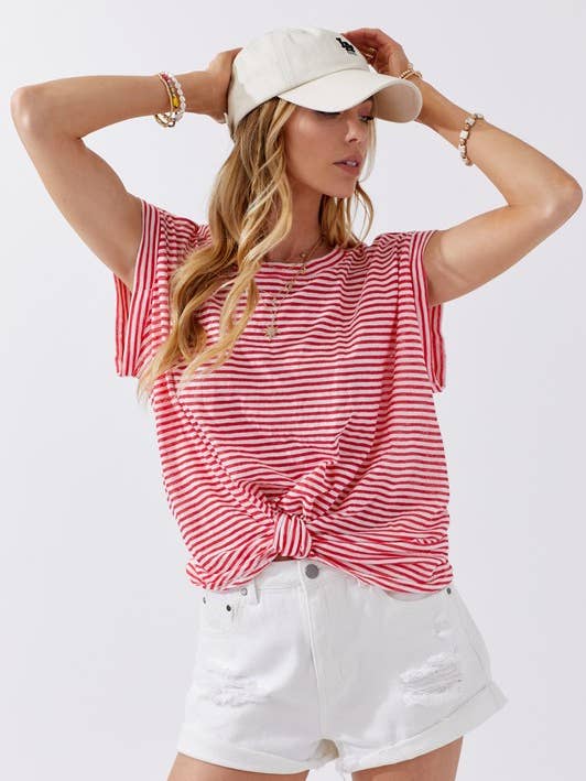 Jenny stribe Top for engroshandel hos ONE OF ONE