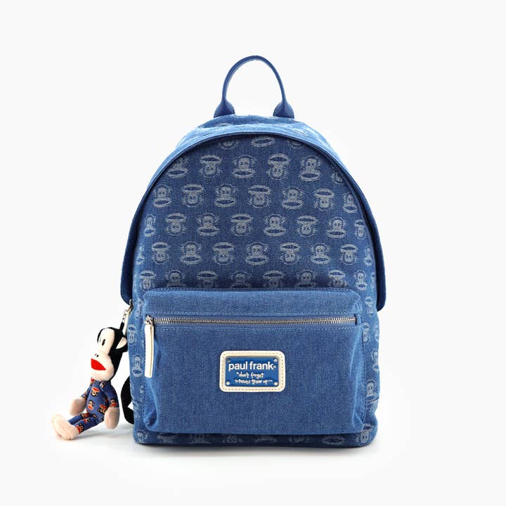 Like Dreams - Wholesale Backpack - Women's - Paul Frank All Around Denim Backpack