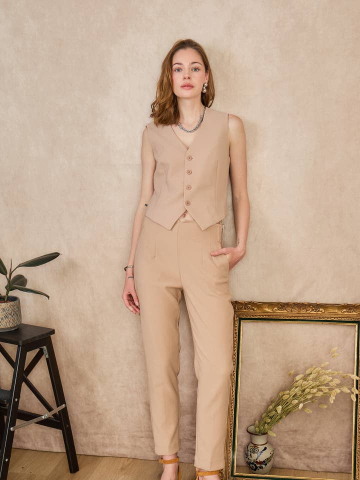 Slim Pants P877 for wholesale by LULUMARY