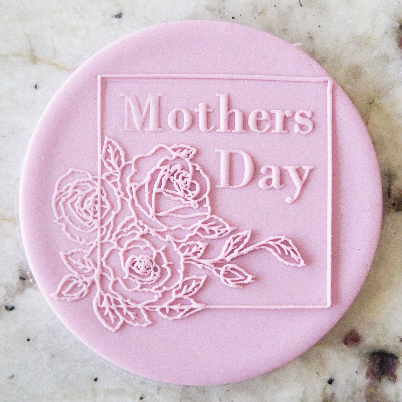 Cut Bake Stamp – wholesale Biscuit cutter – Mothers Day Frame Cookie Biscuit POPup Stamp0
