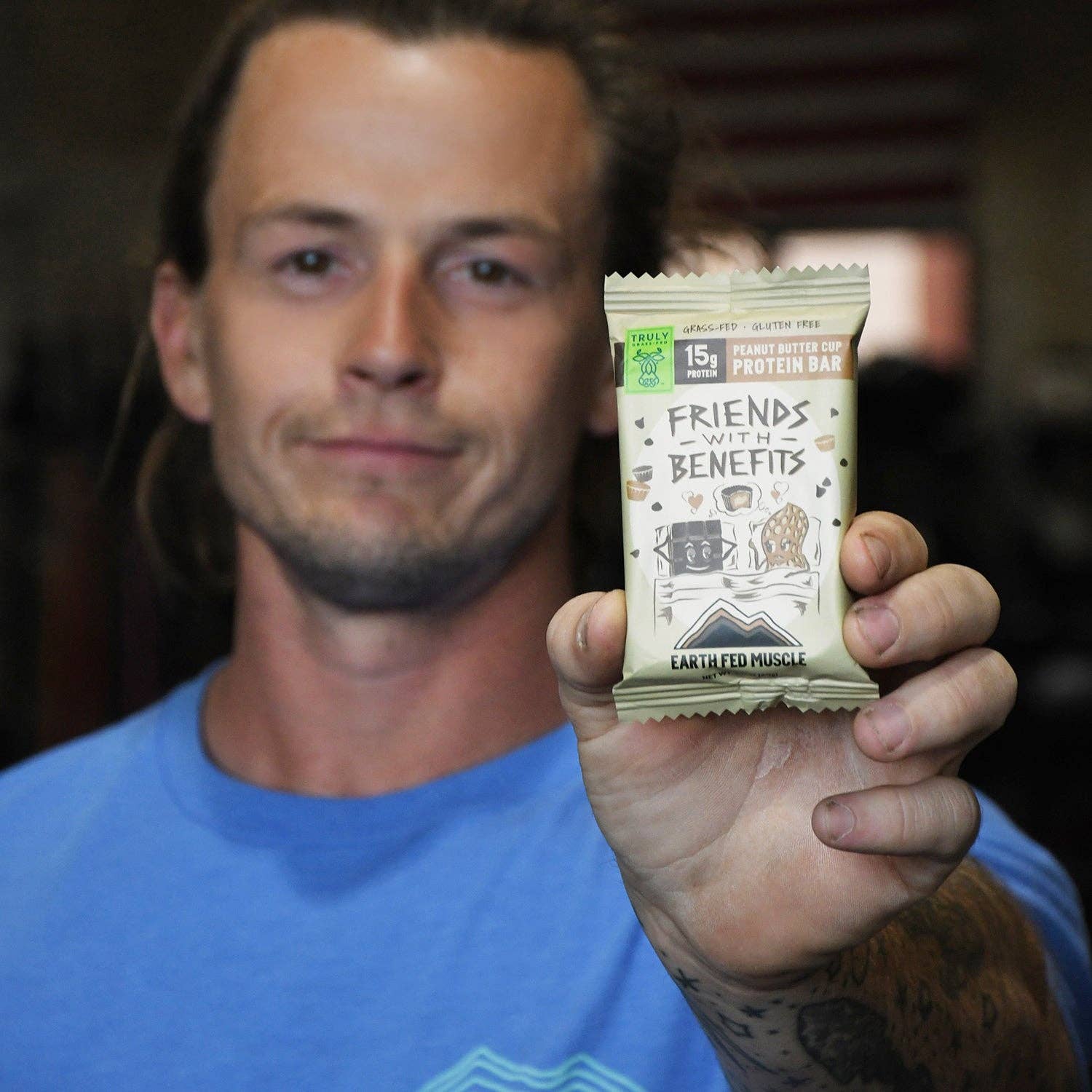 Earth Fed Muscle - Wholesale Snack Bar - Chocolate Peanut Butter Grass-Fed Whey Protein Bars2