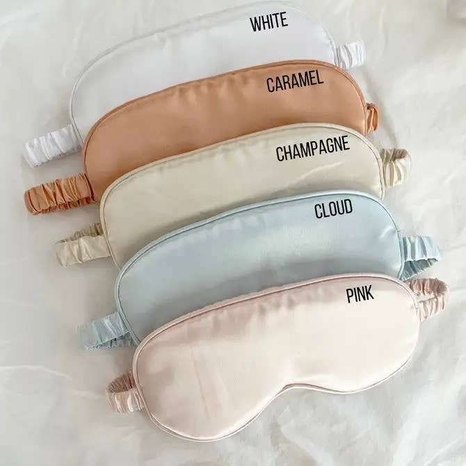LoveLina - Wholesale Sleep/Eye Mask - Silky Satin Sleep Eye Masks with Ribbon - GRACIA