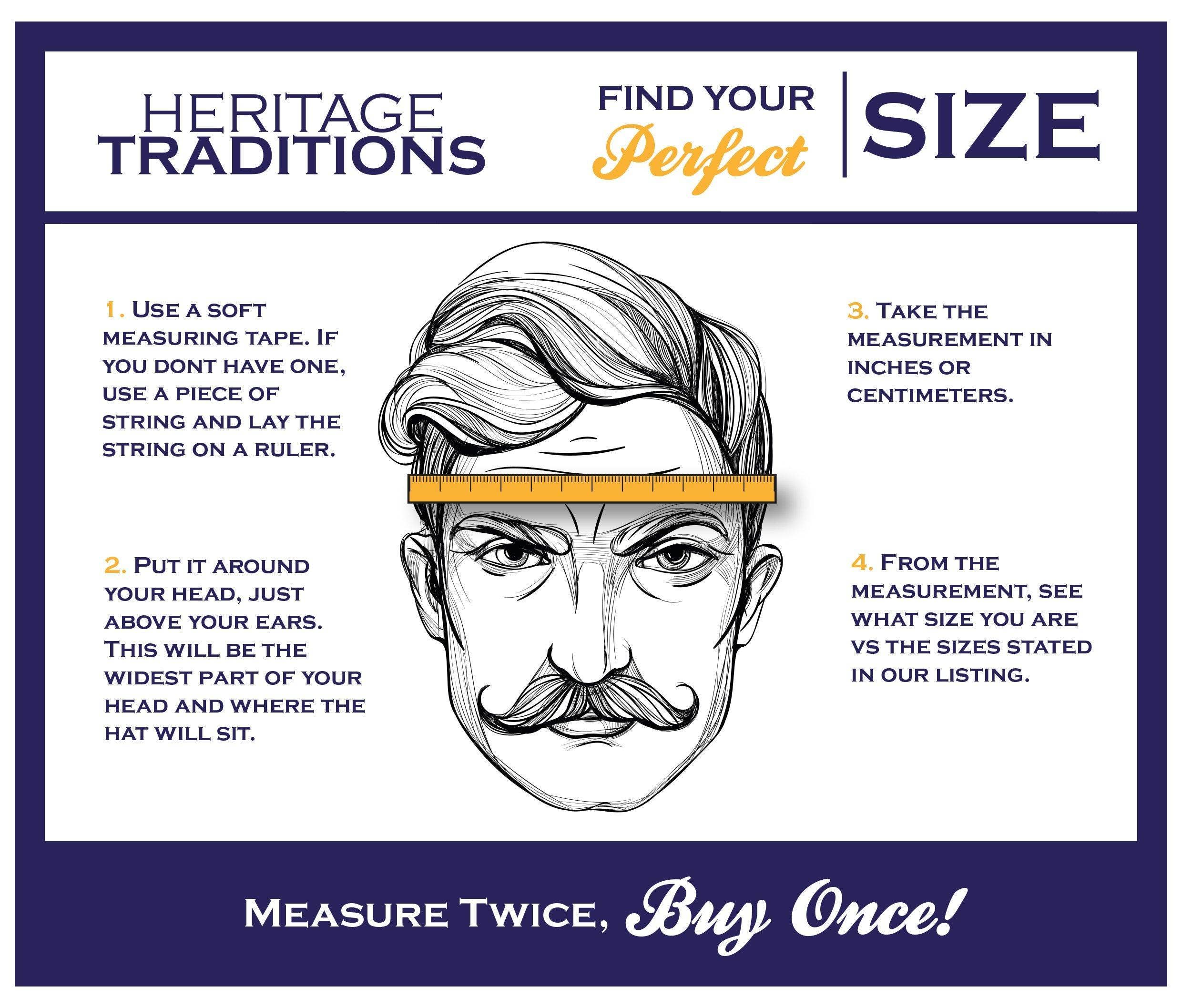 Heritage Traditions - Wholesale Fedora - Men's - Herringbone Trilby Hat1