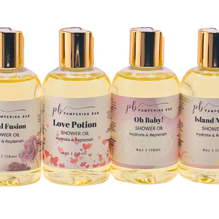 Pampering Bar – wholesale Bad- och kroppsolja – Återfuktande duscholja