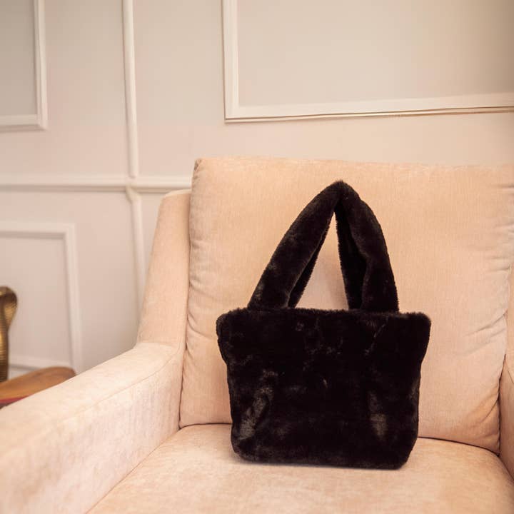 Jen & Co. - Wholesale Satchel - Women's - JN2369 Zurich Fuzzy Dual Handle Satchel w/ Strap1