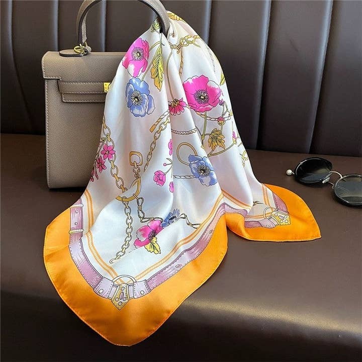 UZ Wholesale Store - Wholesale Scarf – Women's - Women's Square Scarf Necktie Professional5