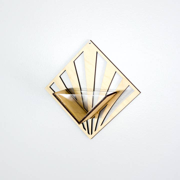 LIGHT RAZOR DESIGN STUDIO - Wholesale Wall planter - Air Plant Holder / Quadrate Wall Hanging Planter 282