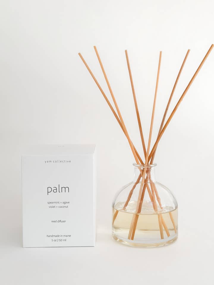 Palm - Agave + Coconut Reed Diffuser for wholesale by yam collective