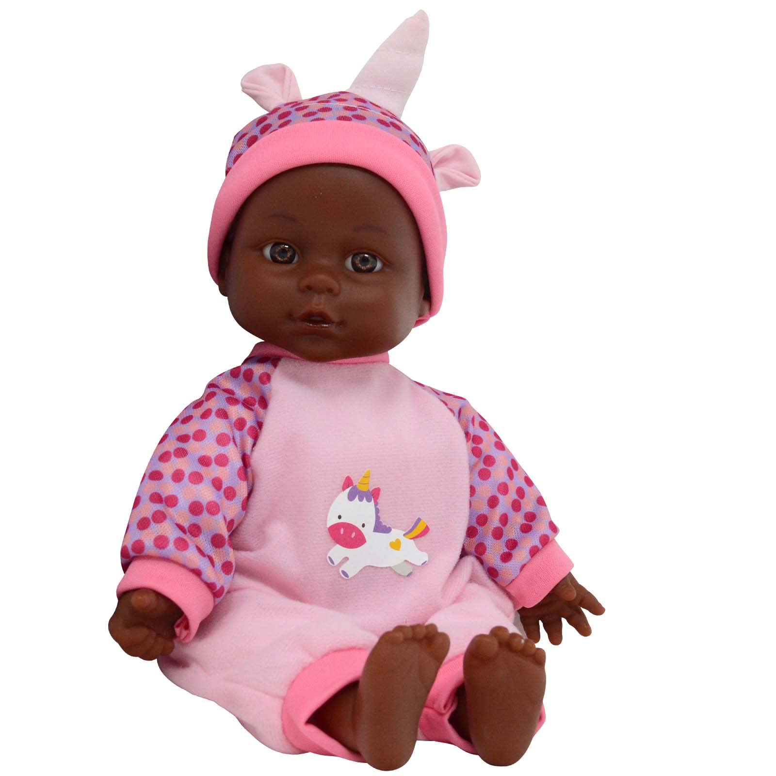 The New York Doll Collection - Wholesale Doll - Kids - 12" Soft Body Talk, Cry & Sing Interactive Baby Doll-Unicorn1