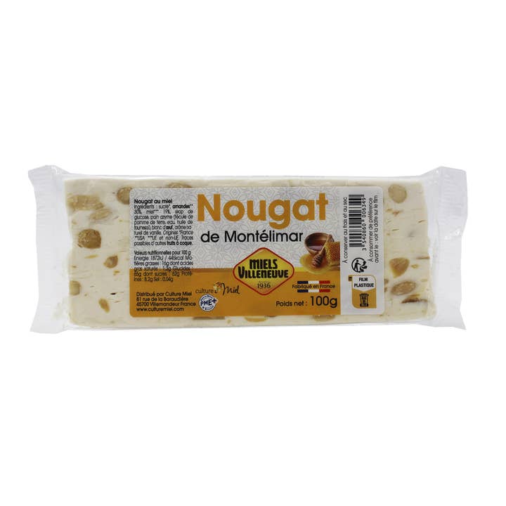 Montélimar Nougat in einer Bar für den Großhandel von MIELS VILLENEUVE