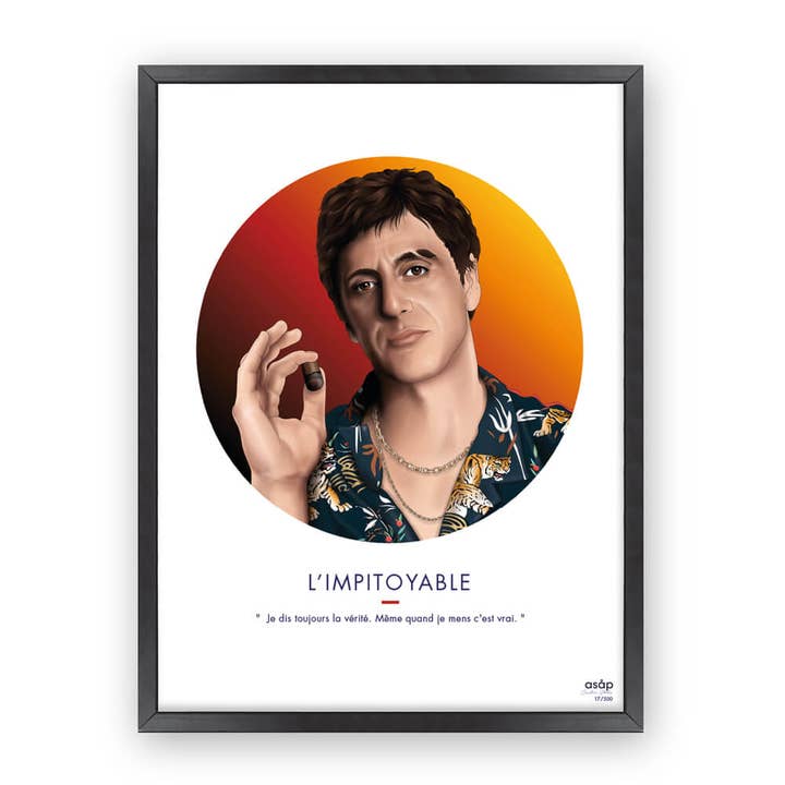 Poster - “The Unforgiving” - 30x40cm for wholesale by ASÅP Creative Studio