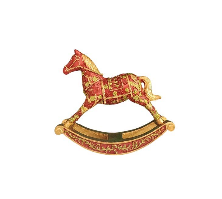 Dekorasyon Gifts  Decor – wholesale Decorative figurine – 5.5" Amara Rocking Horse0