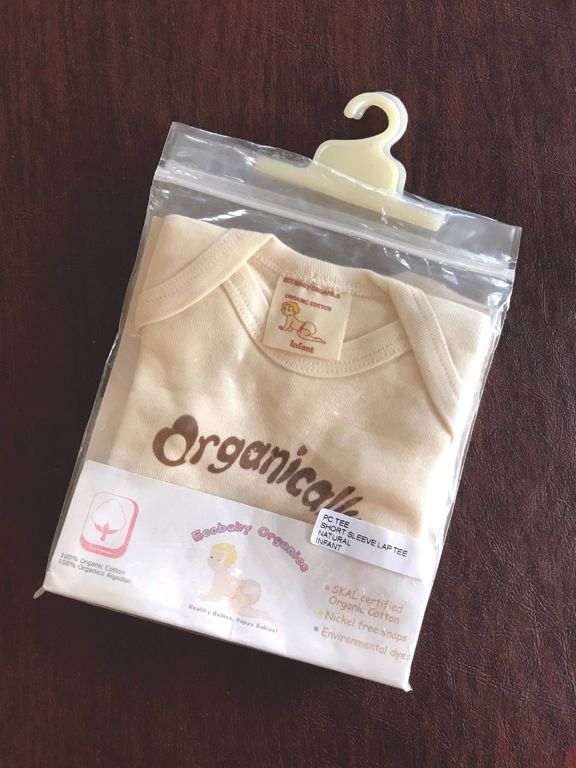 Healthy Body Head To Toe - Vente T-shirt – bébé - T-shirt à manches courtes en coton biologique pour bébé6