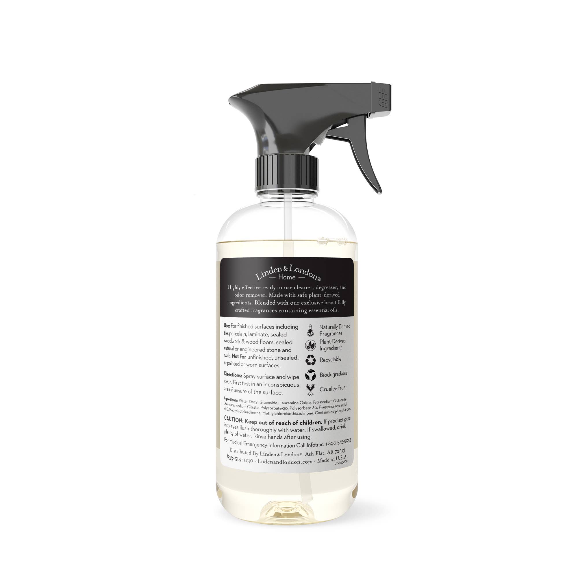 Linden&London - Wholesale Multi-Surface Cleaner - Counter Spray - No. 54 Venezia1