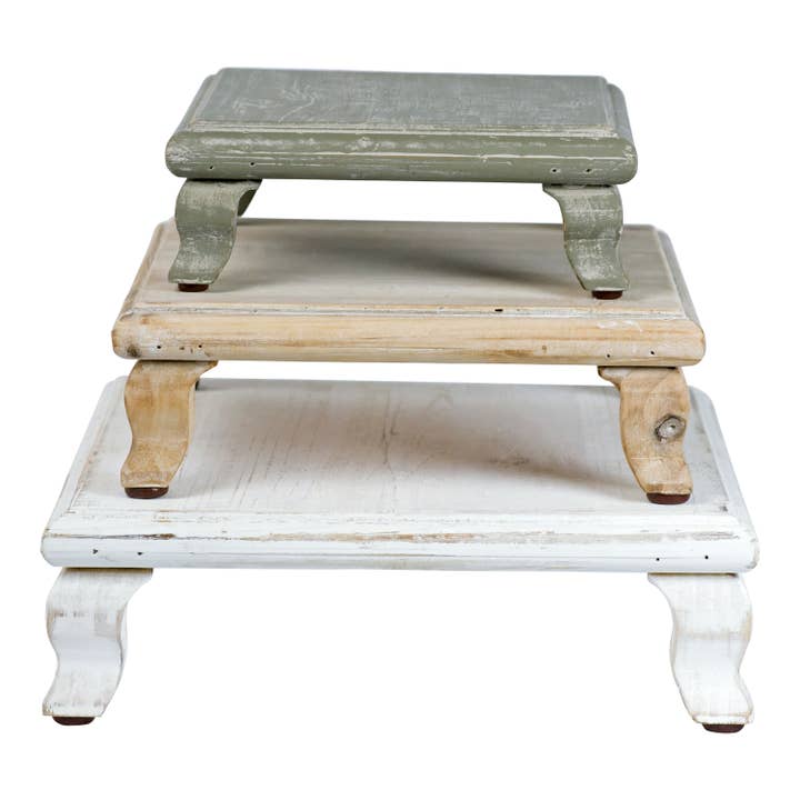 VIP Home & Garden - Wholesale Desk Riser - VIP Wood 12 in. Multicolor Riser Set of 3