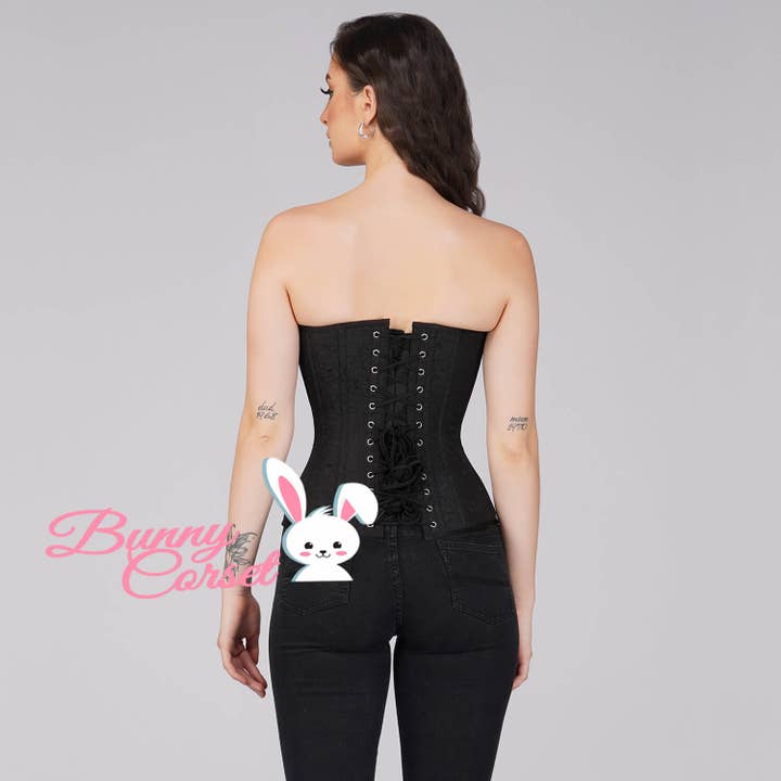 Kamran Red Overbust Corset for wholesale on Faire