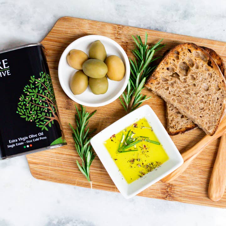 TRE Olive - Vente Huile d'olive - Huile d'olive extra vierge TRE Olive - Boîte Signature 250 ml1