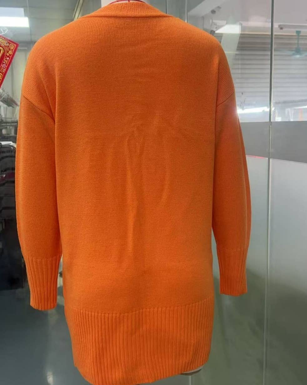 HIDDENBRAND - Wholesale Cardigan - Women's - Casual soft solid knit cardigan 7colors5