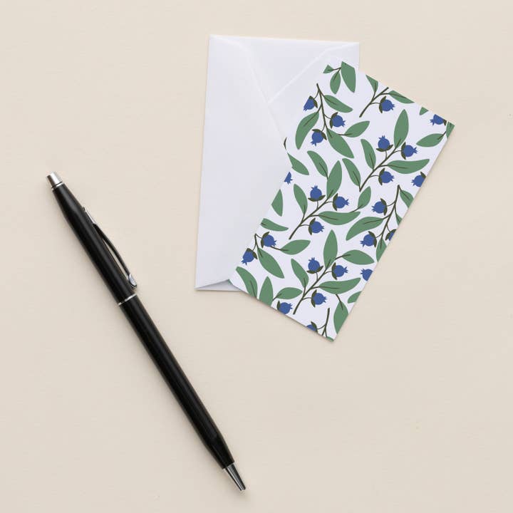 HAZELMADE® Tea Towels + Gifts - Wholesale Stationery/Notecard Set - Blueberry Mini Note Set | Cards2