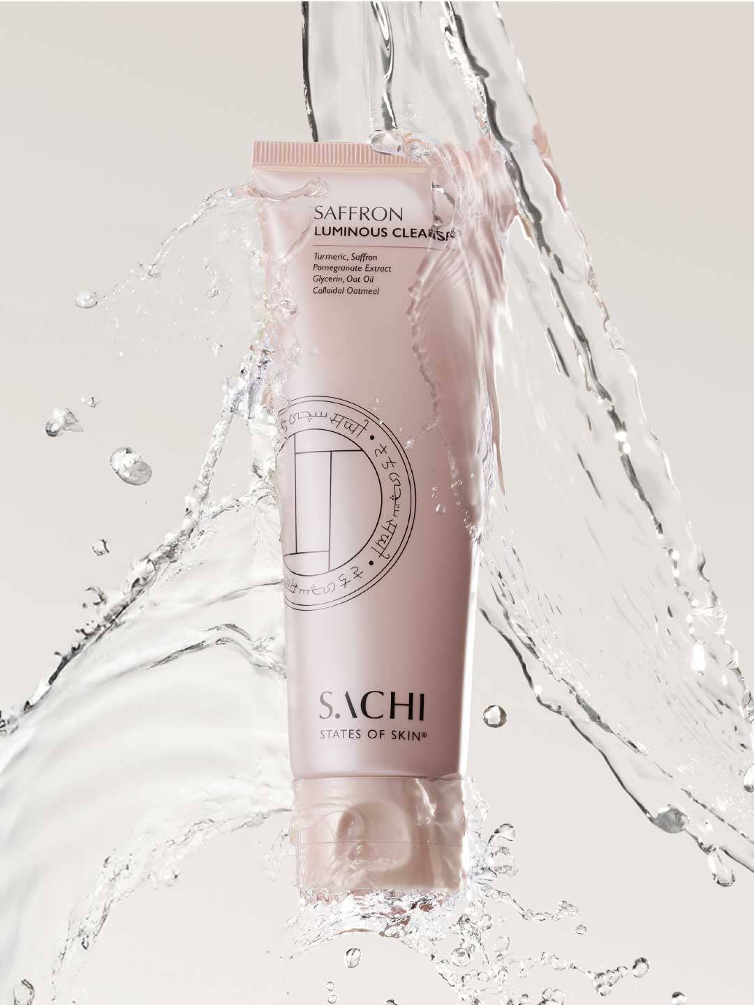 Sachi Skin - Wholesale Facial Cleanser - Saffron Luminous Cleanser - 120ml4