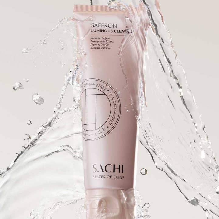Sachi Skin - Wholesale Facial Cleanser - Saffron Luminous Cleanser - 120ml4