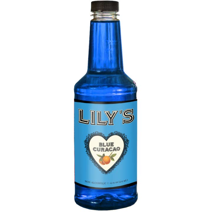Liquid Alchemist Syrups - Wholesale Cocktail Mix/Syrup - Lily's Blue Curacao 6pk