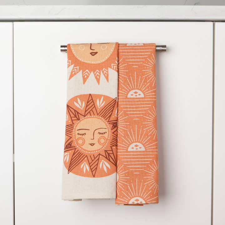 Danica Studio - Wholesale Tea Towel - Danica Studio Soleil Kitchen Towel Set of 23
