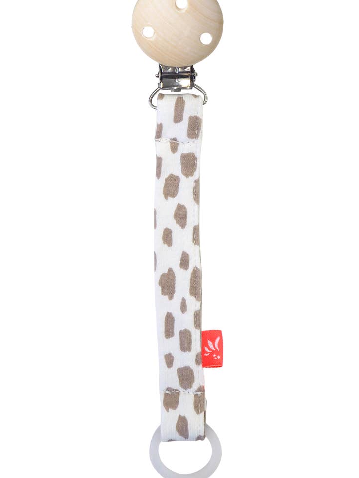 Attache-tétine à pois pour la vente par Kikadu