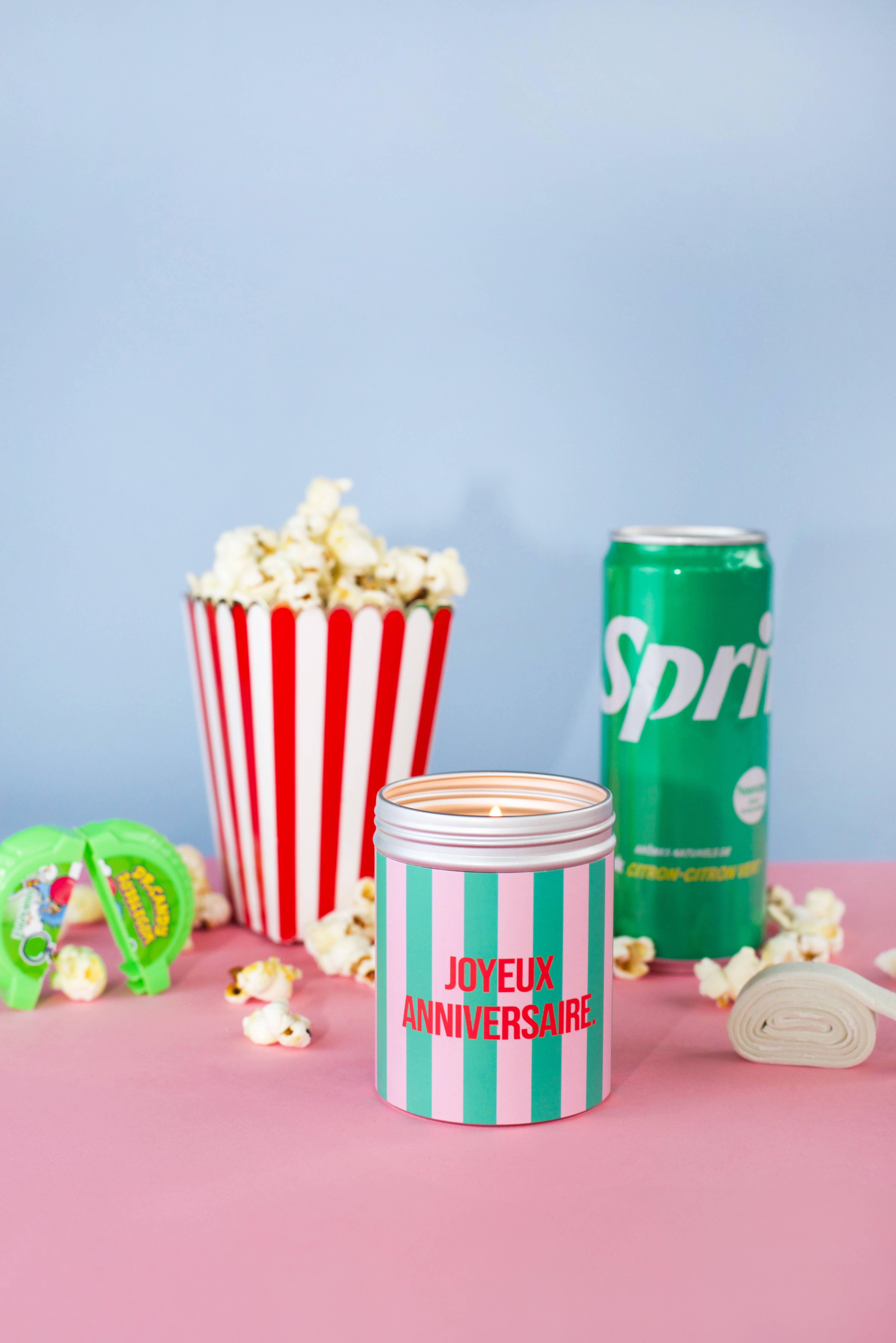 MARGO - Wholesale Jar/Filled Candle - Vegan candle - Soy Wax - Happy Birthday