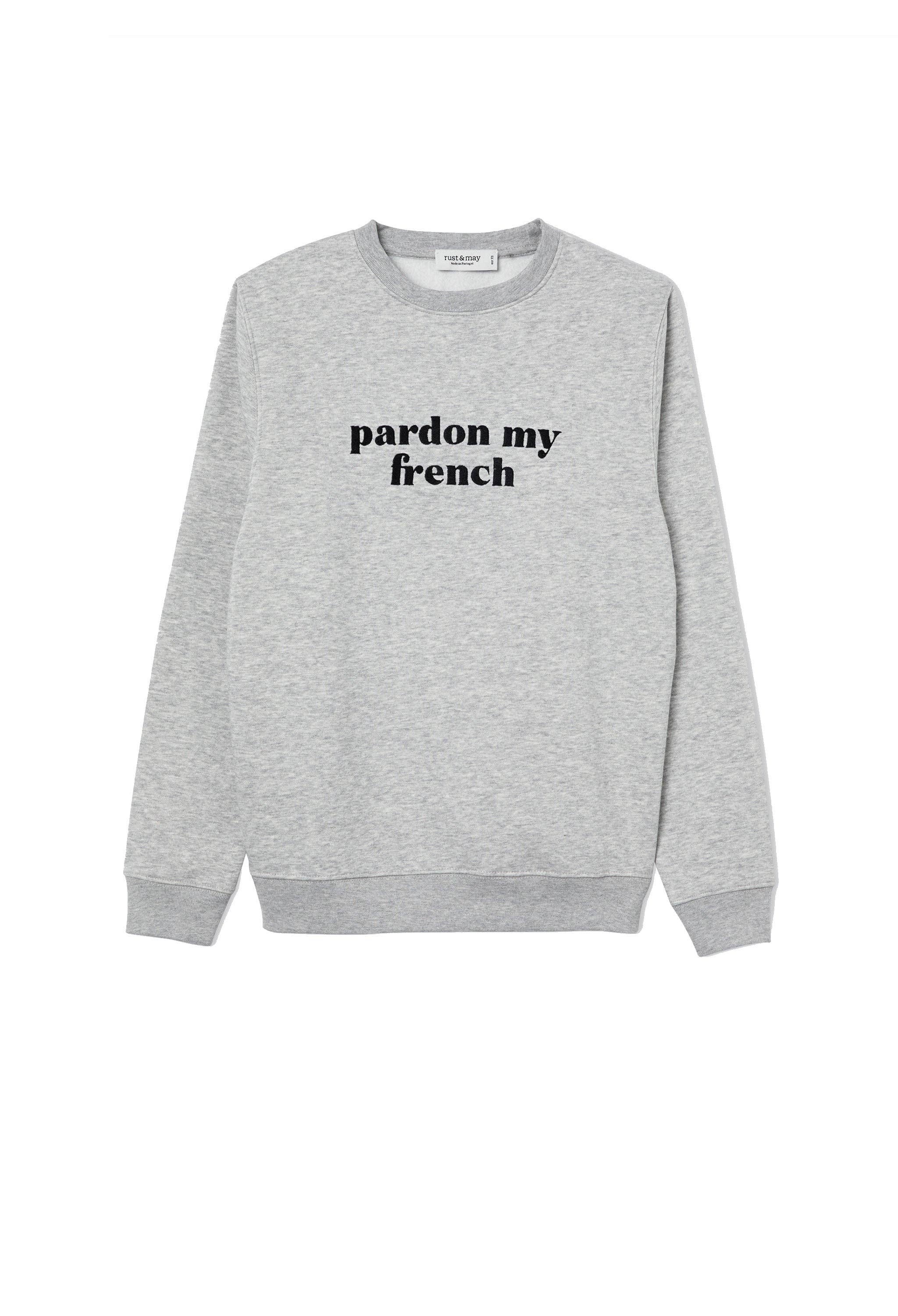 rust & may - Wholesale Sweatshirt - Women's - Unisex Pardon my French Sweatshirt2
