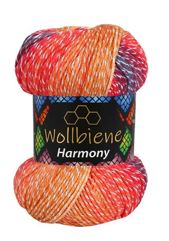 Wollbiene - Venta al por mayor Hilos - Lana degradada Wollbiene Harmony Batik 100gr16