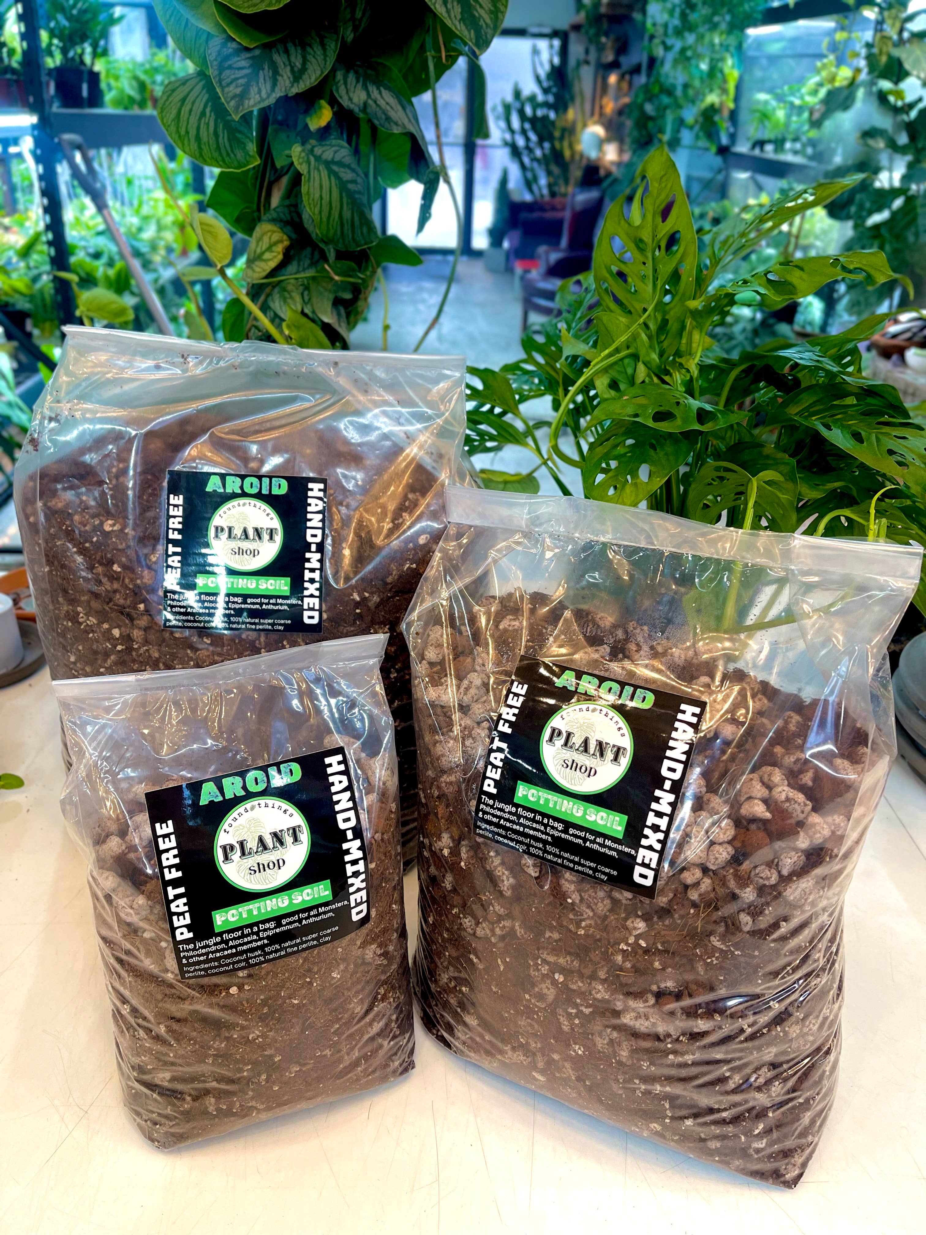 Found Things Plant Shop - Wholesale Planting/Potting Soil - Aroid Potting Soil5