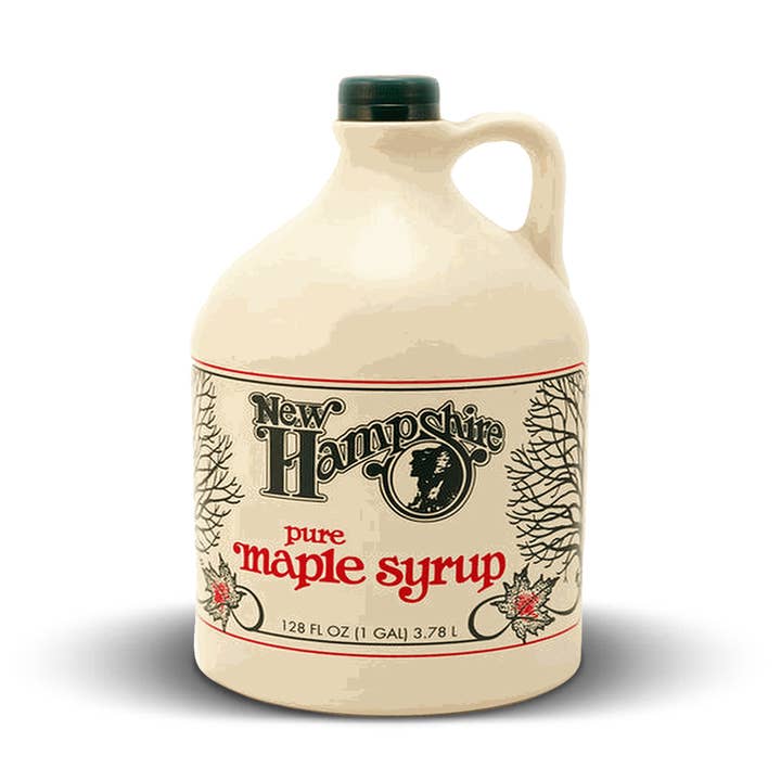 Maple Syrup in New Hampshire Gallon Plastic Jug for wholesale by Ben's Sugar Shack