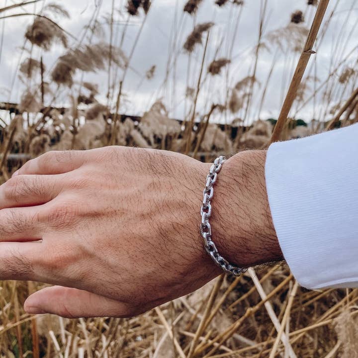 Christina Christi - Wholesale Jewelry - Men's - Men's Bracelet, Silver Bangle Bracelet, Bangle Bracelet Men2