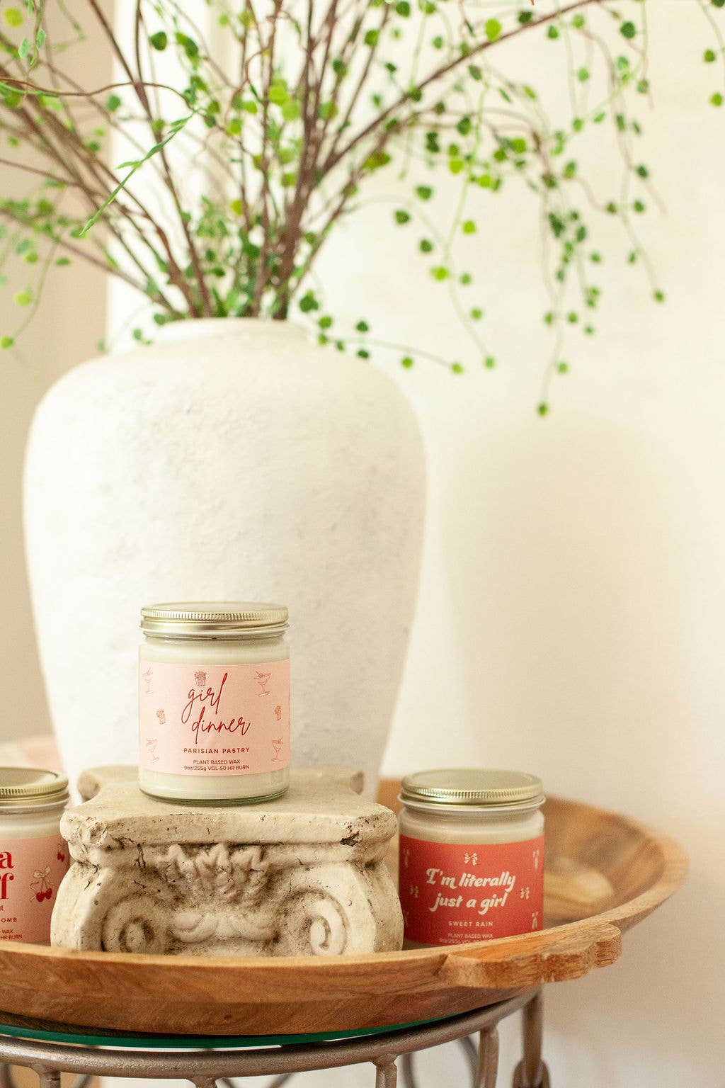 Austy Lou by Broken Top Brands - Wholesale Jar/Filled Candle - Girl Dinner 9oz Soy Candle4