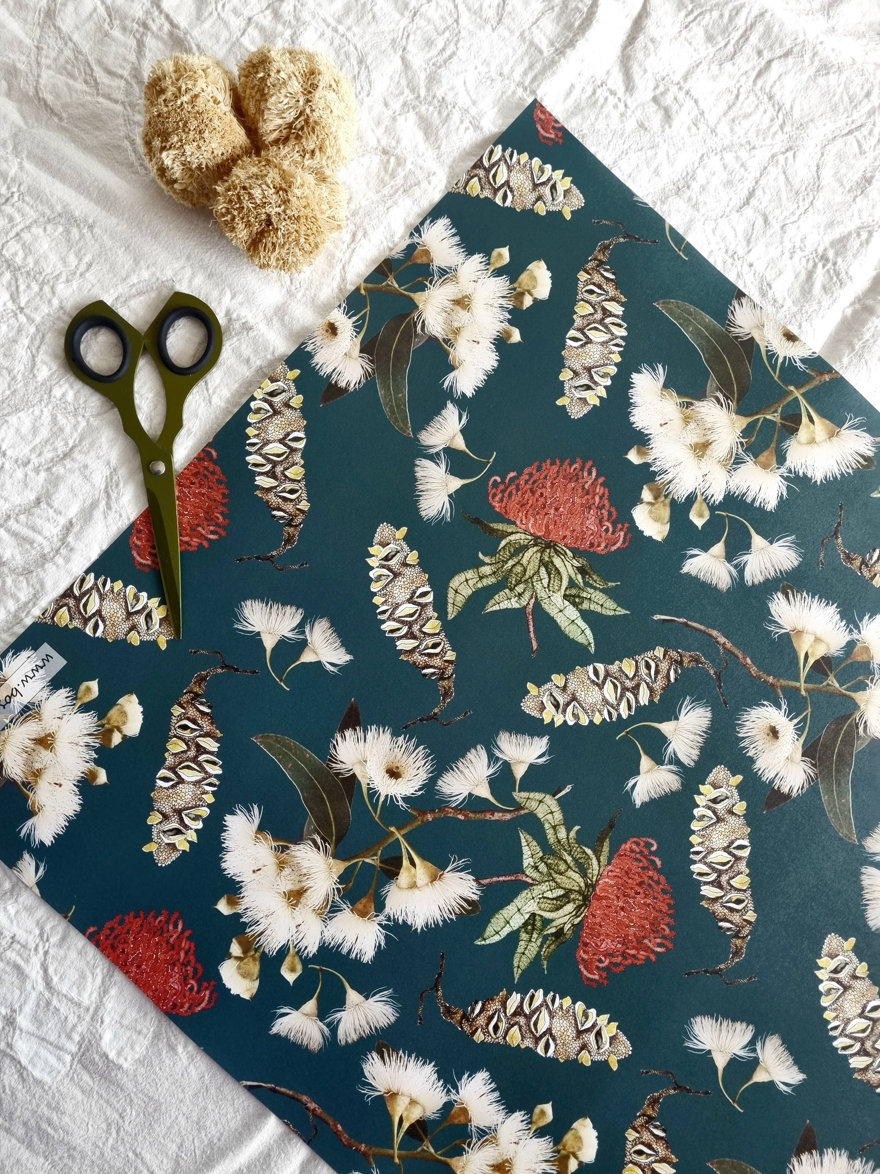 Bosa Art Co - Wholesale Flat Wrap - Wrapping Paper / Australian Botanicals (New Size)5