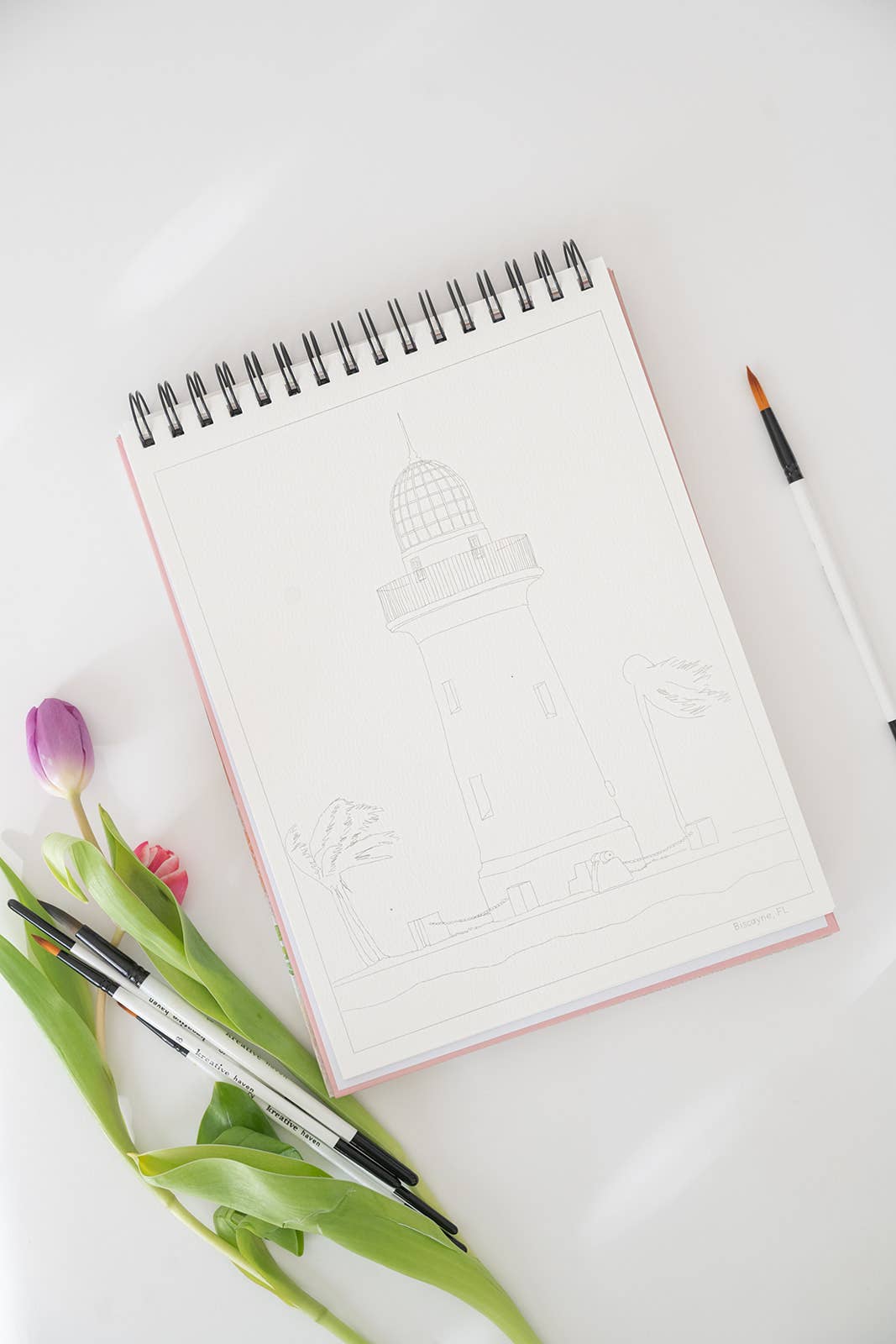 Bailey Rae Studio - Wholesale Watercolor Paint - National Parks Watercoloring Book-Outlines w/Video Tutorials22