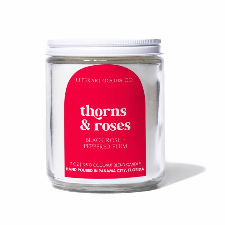 Literari Goods, Co | Book Themed Candles + Gifts - Wholesale Jar/Filled Candle - Bookish Candle - Bookstore ACOTAR Merch - Gift Book Lover2