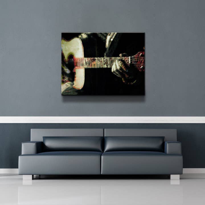 Ready2hangart, Inc. - Vente Affiche d'art - Muzik XX' Surdimensionné Toile Décoration murale