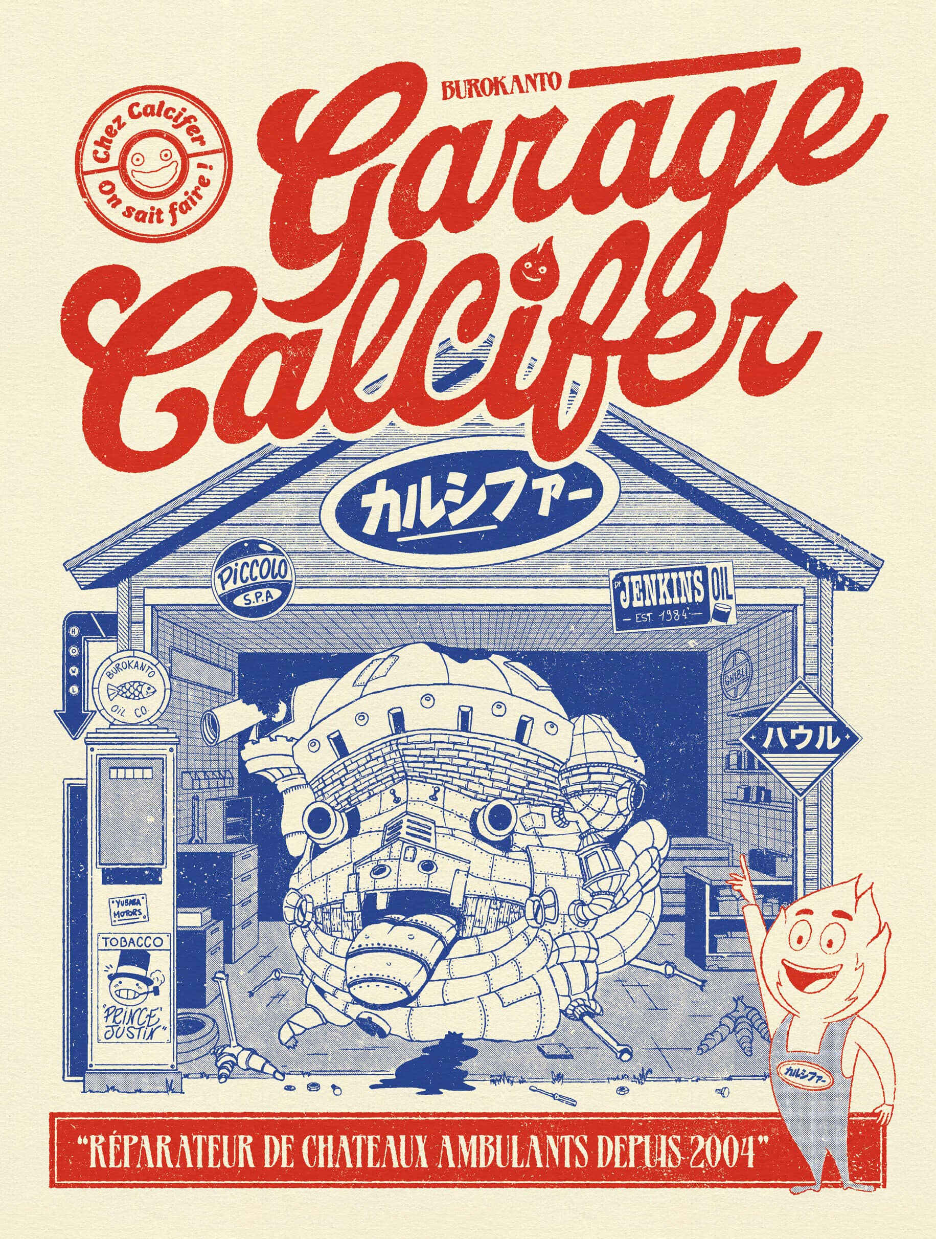 Burokanto - Wholesale Poster - Calcifer Garage!1