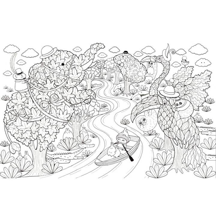 Hachette Book Group - Wholesale Coloring Book - Kids & Baby - A Million Kawaii Cuties Coloring Book