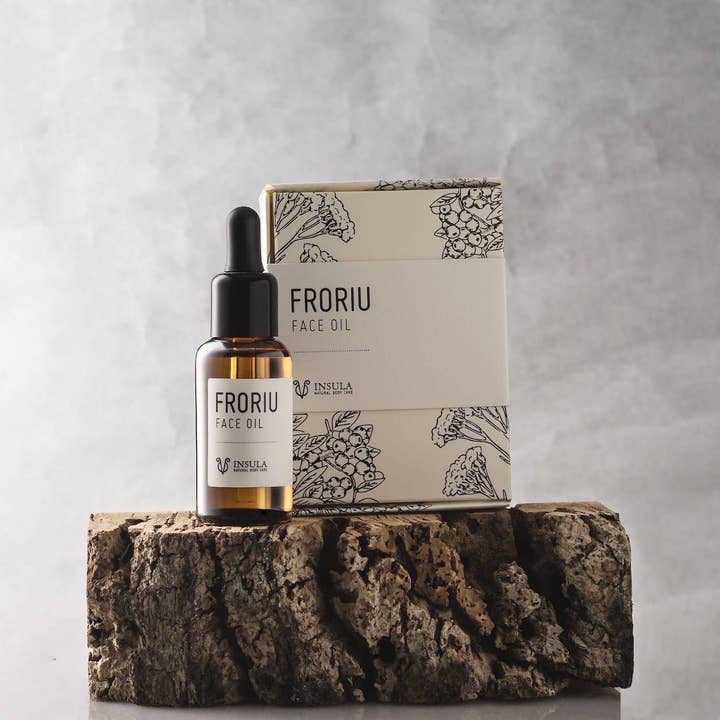 Froriu - Olio viso per la vendita all'ingrosso da parte di Insula - Natural Body Care